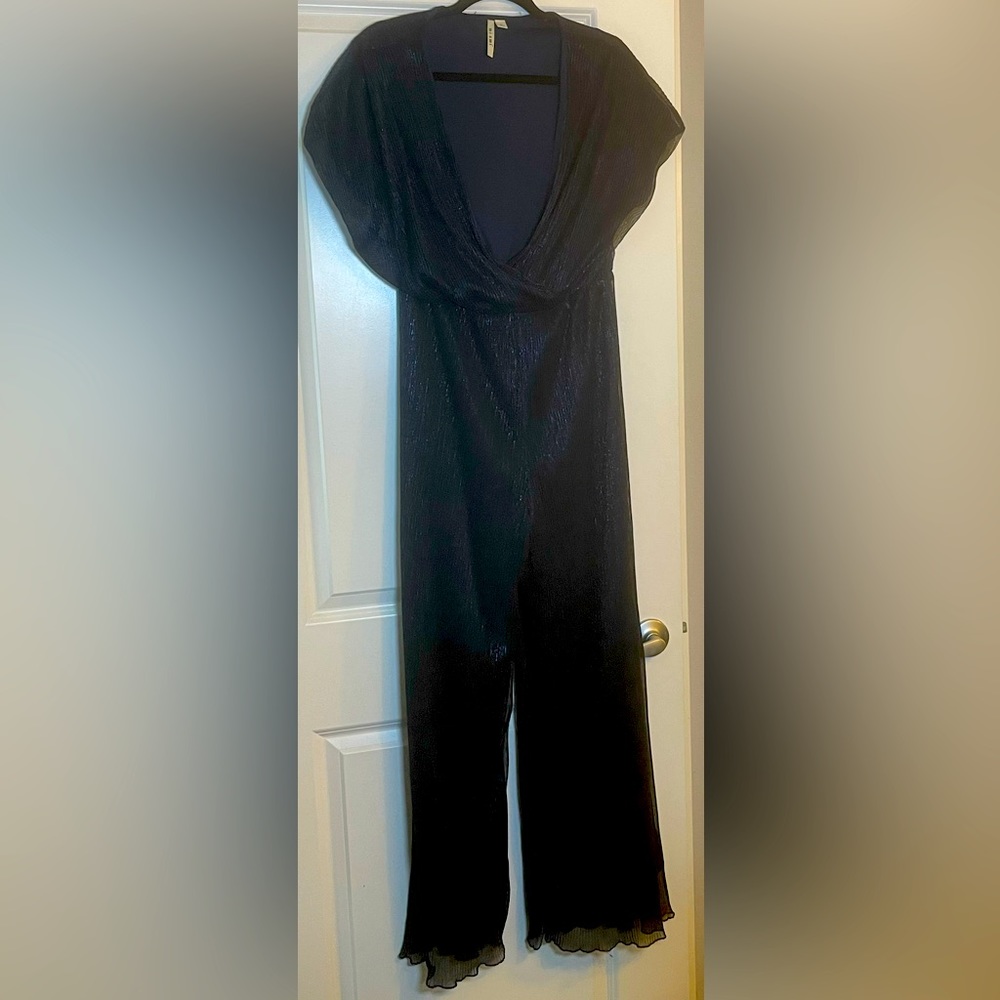 Navy shimmer Jumpsuit